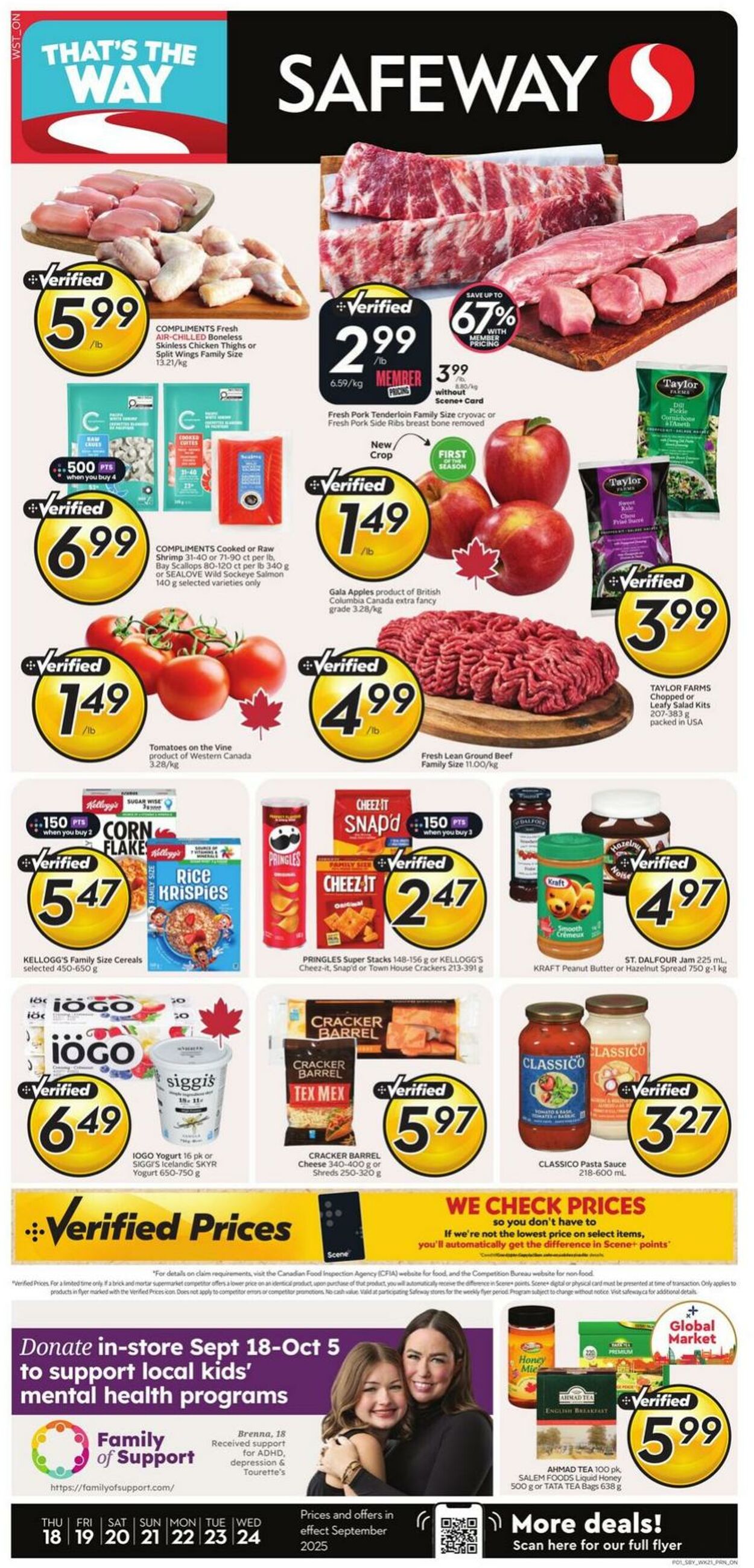 Flyer Safeway 18.09.2025 - 24.09.2025