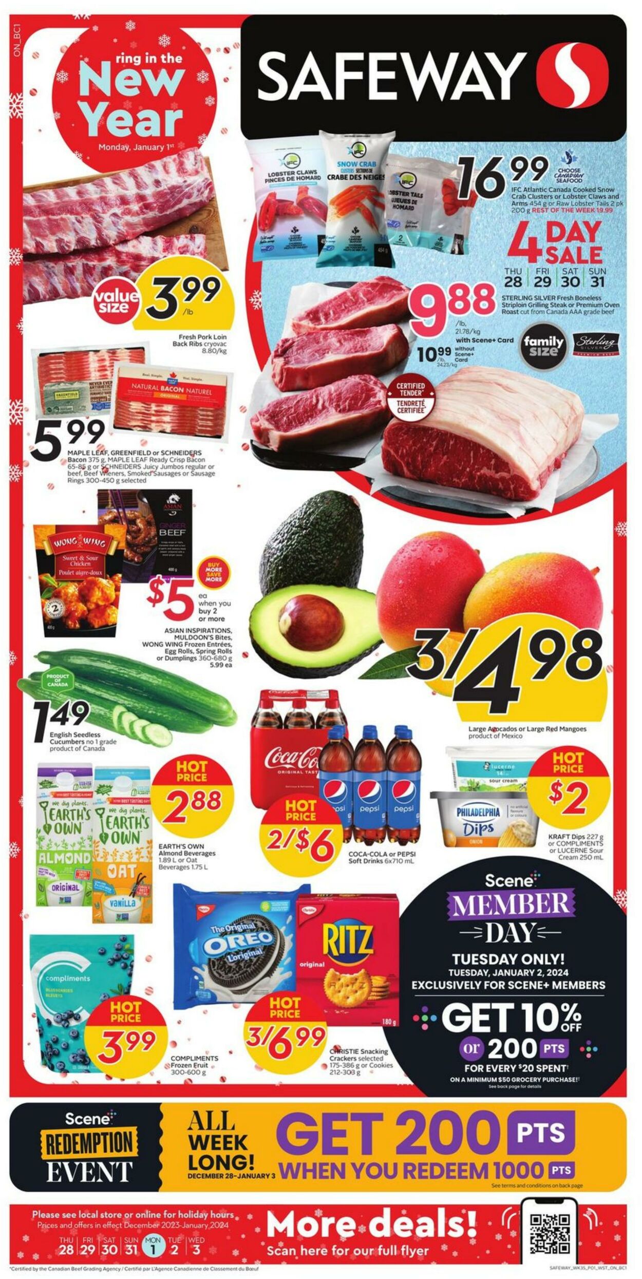 Safeway Promotional Flyer Ontario Valid From 28 12 To 03 01 Page   7ff5901c6fe1 