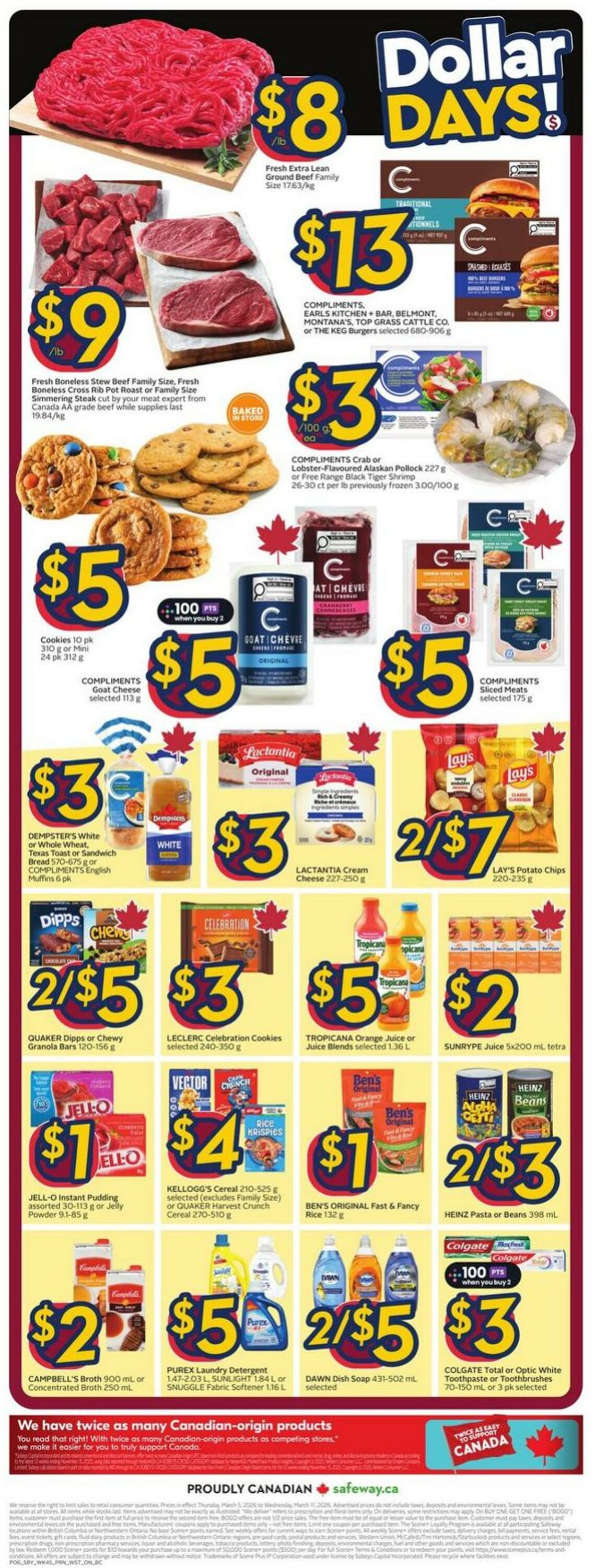 Flyer Safeway 05.03.2026 - 11.03.2026
