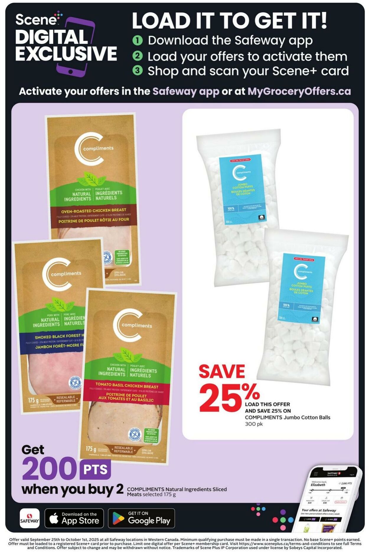 Flyer Safeway 25.09.2025 - 01.10.2025