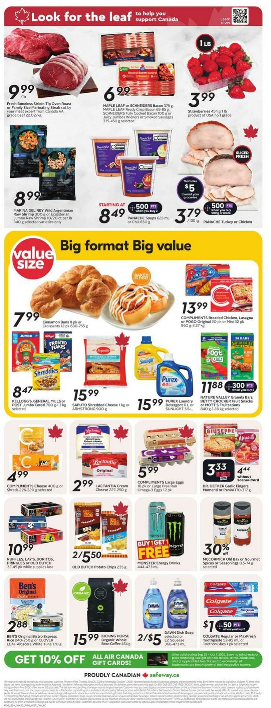 Flyer Safeway 25.09.2025 - 01.10.2025