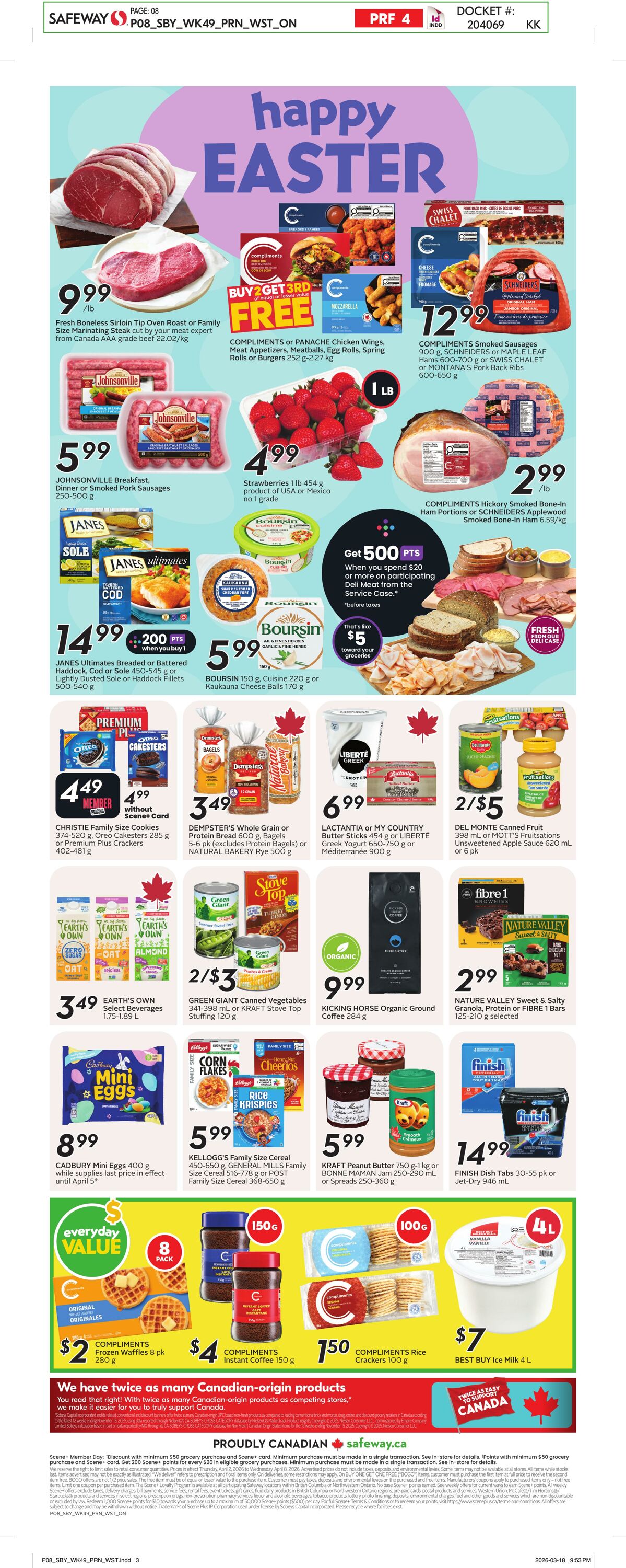Flyer Safeway 02.04.2026 - 08.04.2026