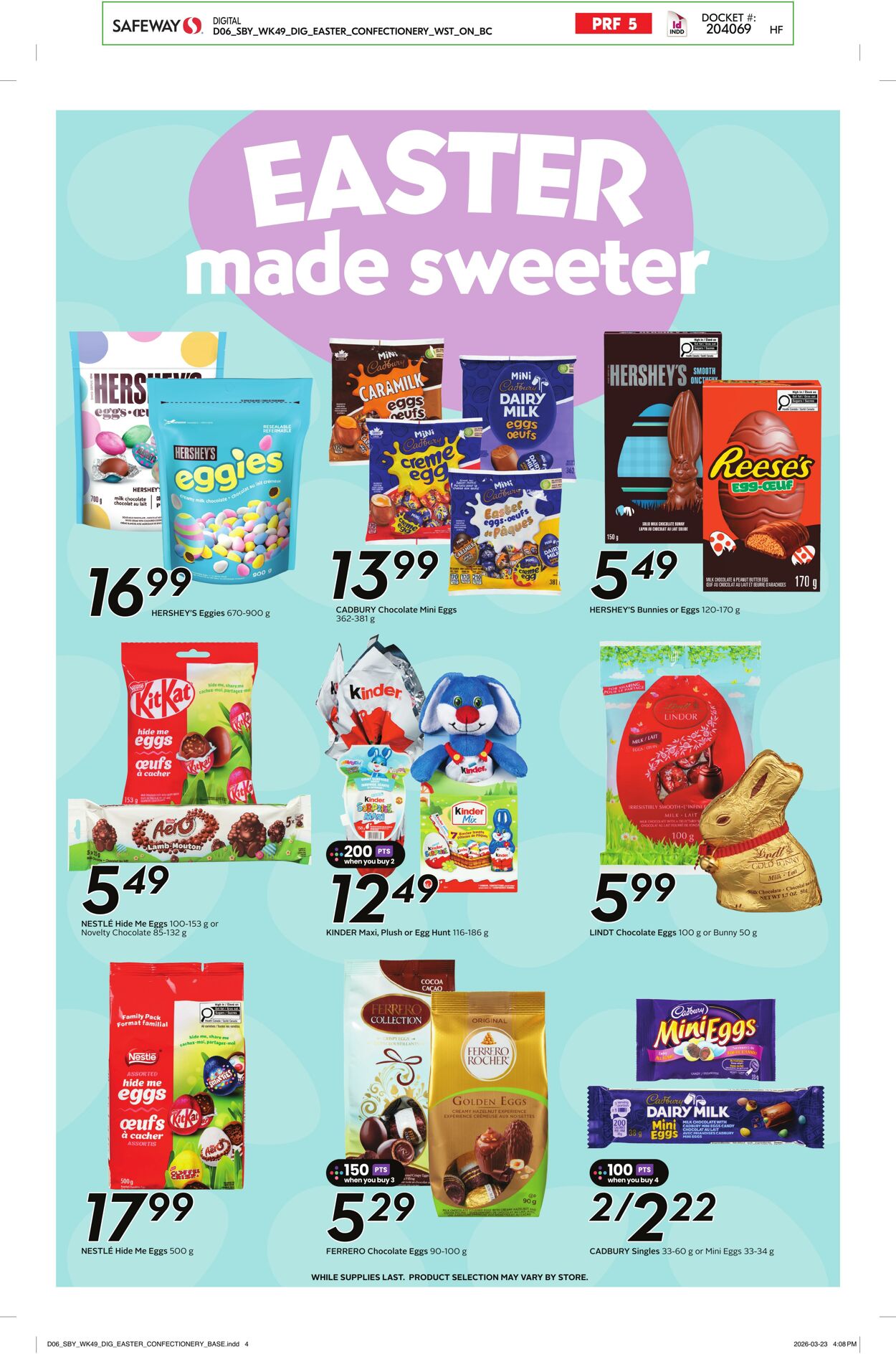 Flyer Safeway 02.04.2026 - 08.04.2026