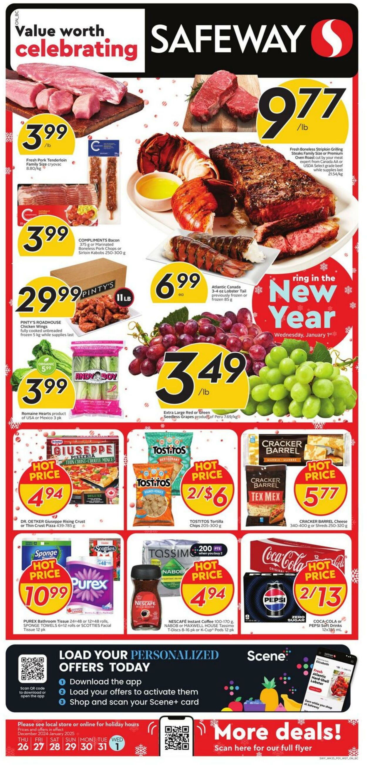 Flyer Safeway 26.12.2024 - 01.01.2025