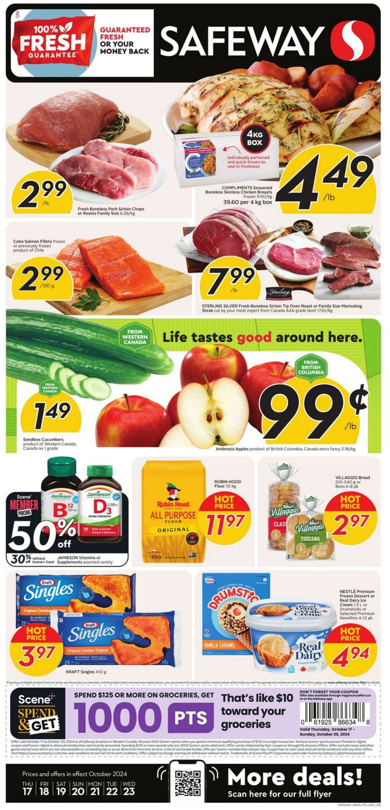 Flyer Safeway 17.10.2024 - 23.10.2024