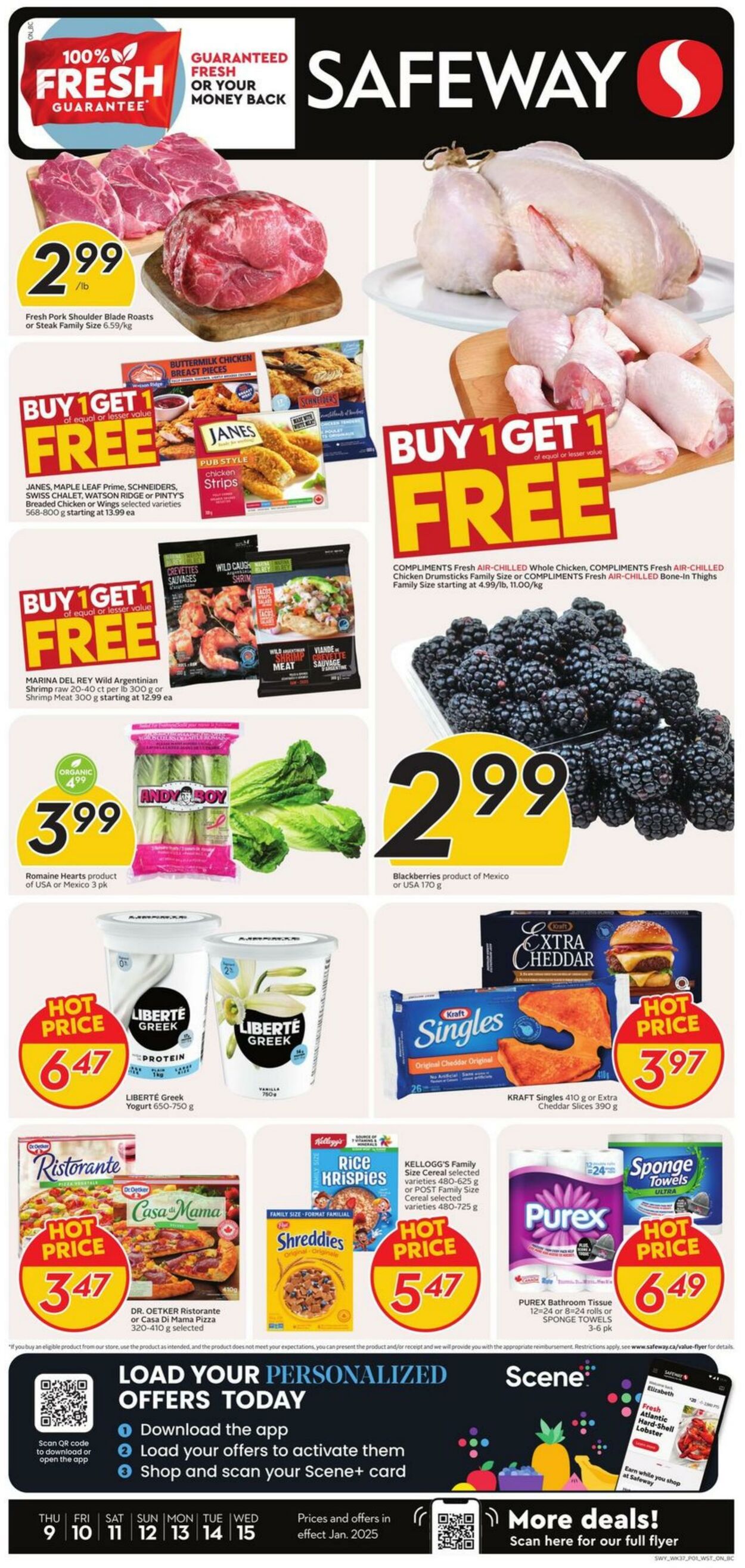 Safeway Promotional flyers