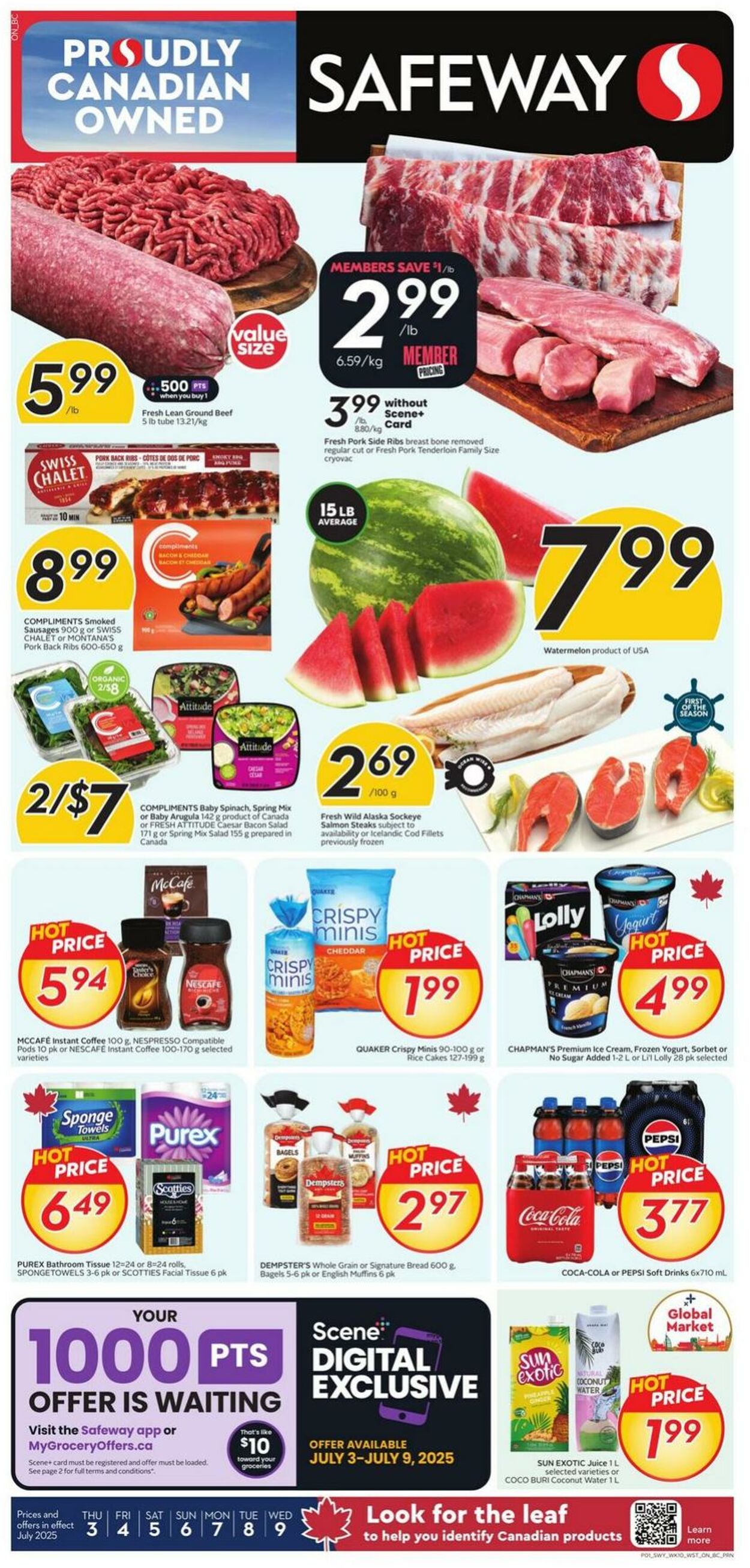 Flyer Safeway 03.07.2025 - 09.07.2025