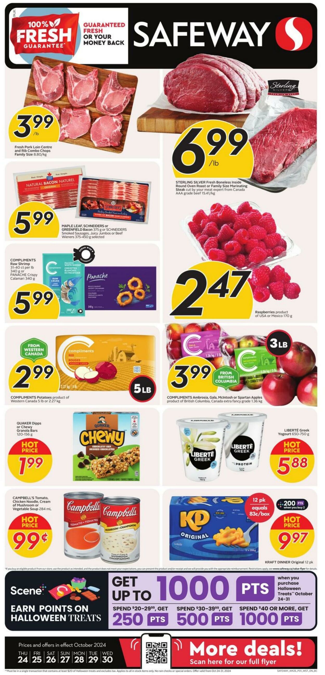 Flyer Safeway 24.10.2024 - 30.10.2024