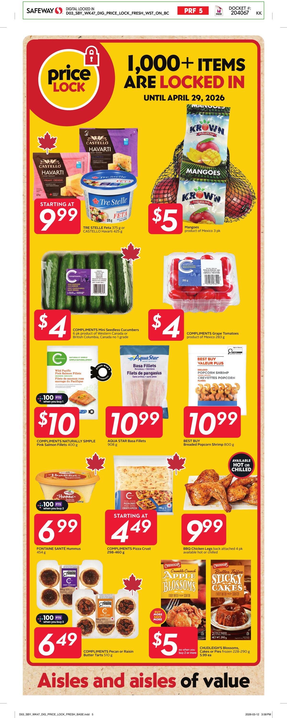 Flyer Safeway 19.03.2026 - 25.03.2026