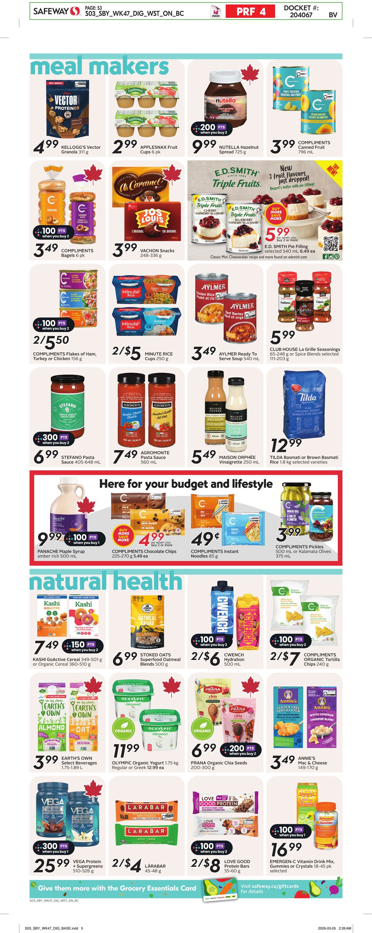 Flyer Safeway 19.03.2026 - 25.03.2026
