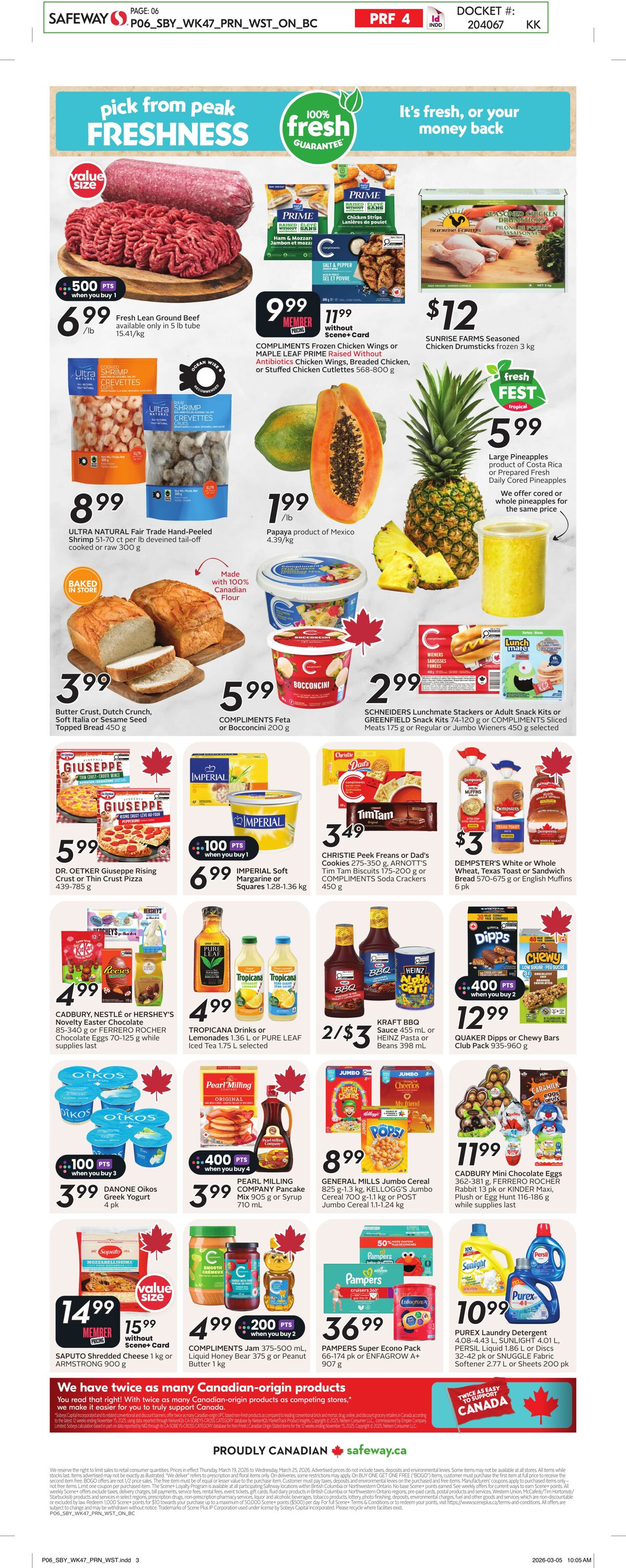 Flyer Safeway 19.03.2026 - 25.03.2026