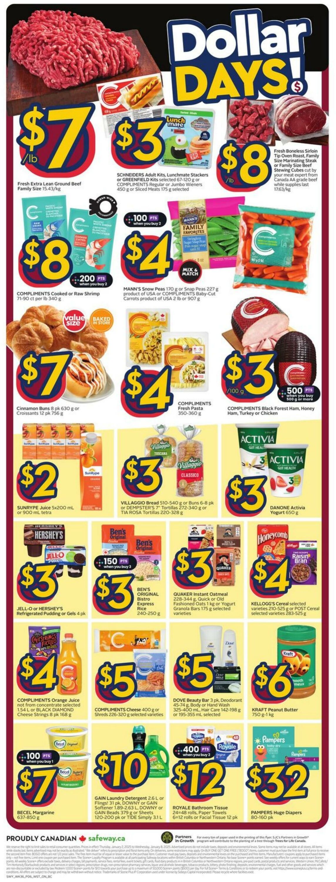 Flyer Safeway 02.01.2025 - 08.01.2025