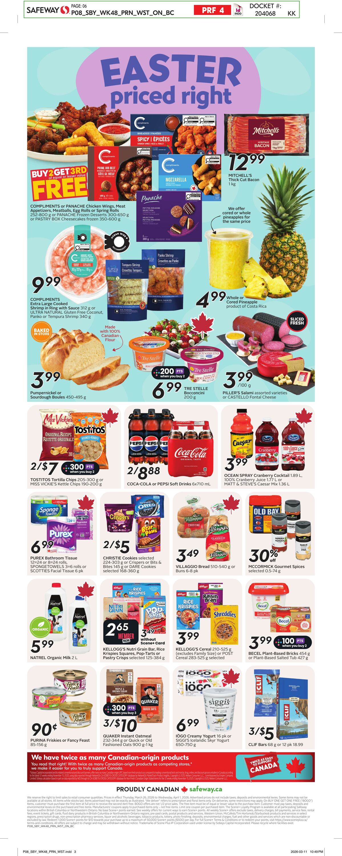 Flyer Safeway 26.03.2026 - 01.04.2026