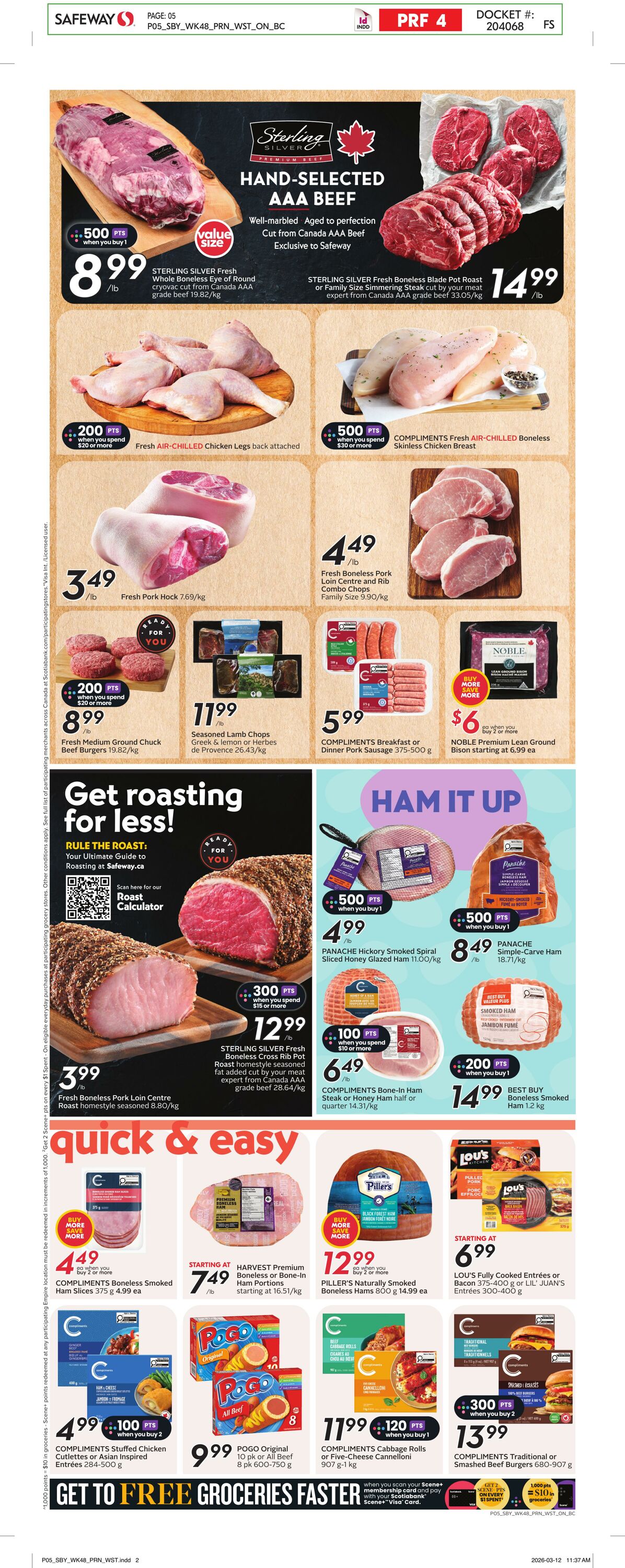 Flyer Safeway 26.03.2026 - 01.04.2026