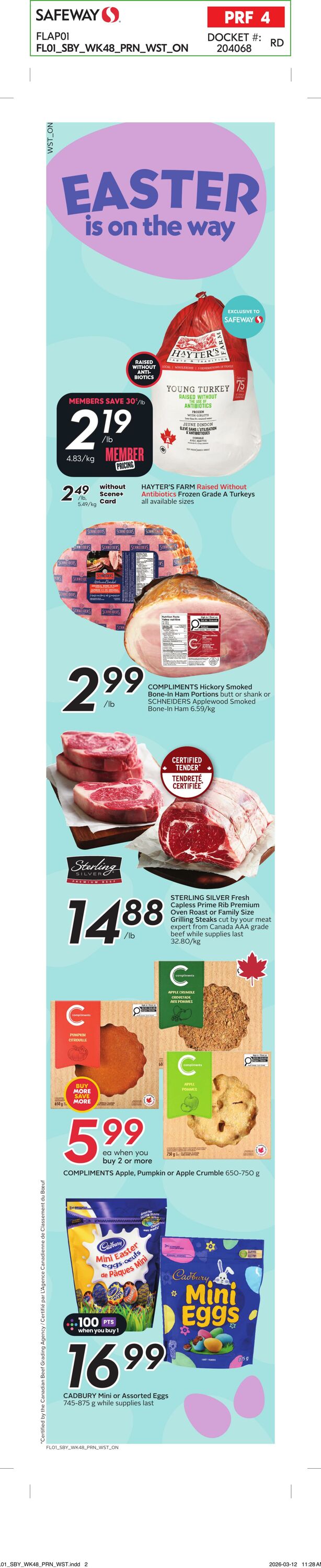 Flyer Safeway 26.03.2026 - 01.04.2026