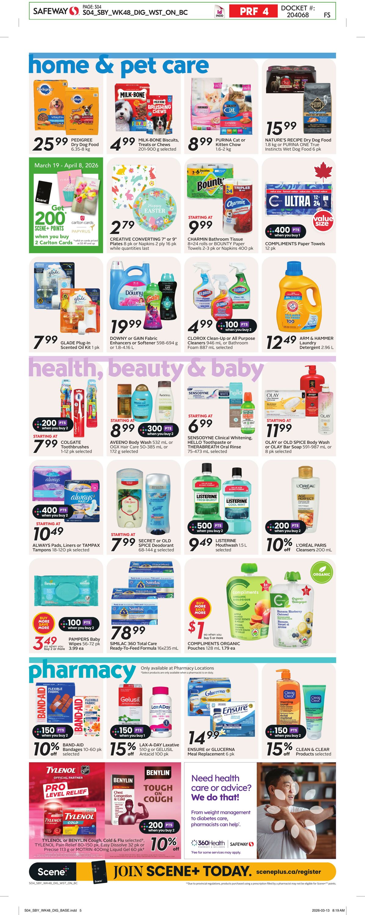 Flyer Safeway 26.03.2026 - 01.04.2026