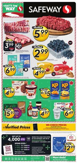 Flyer Safeway 20.11.2025 - 26.11.2025