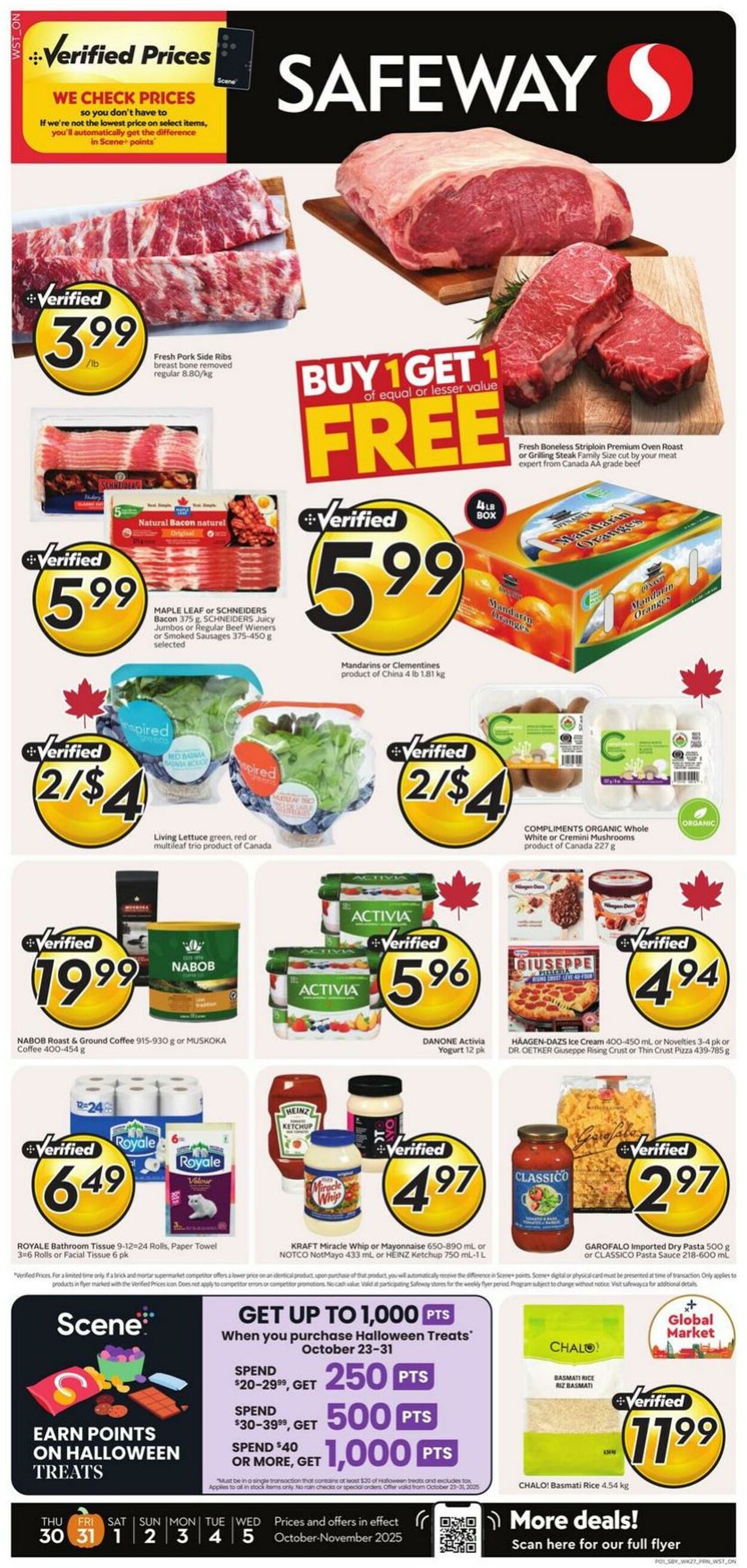 Flyer Safeway 30.10.2025 - 05.11.2025