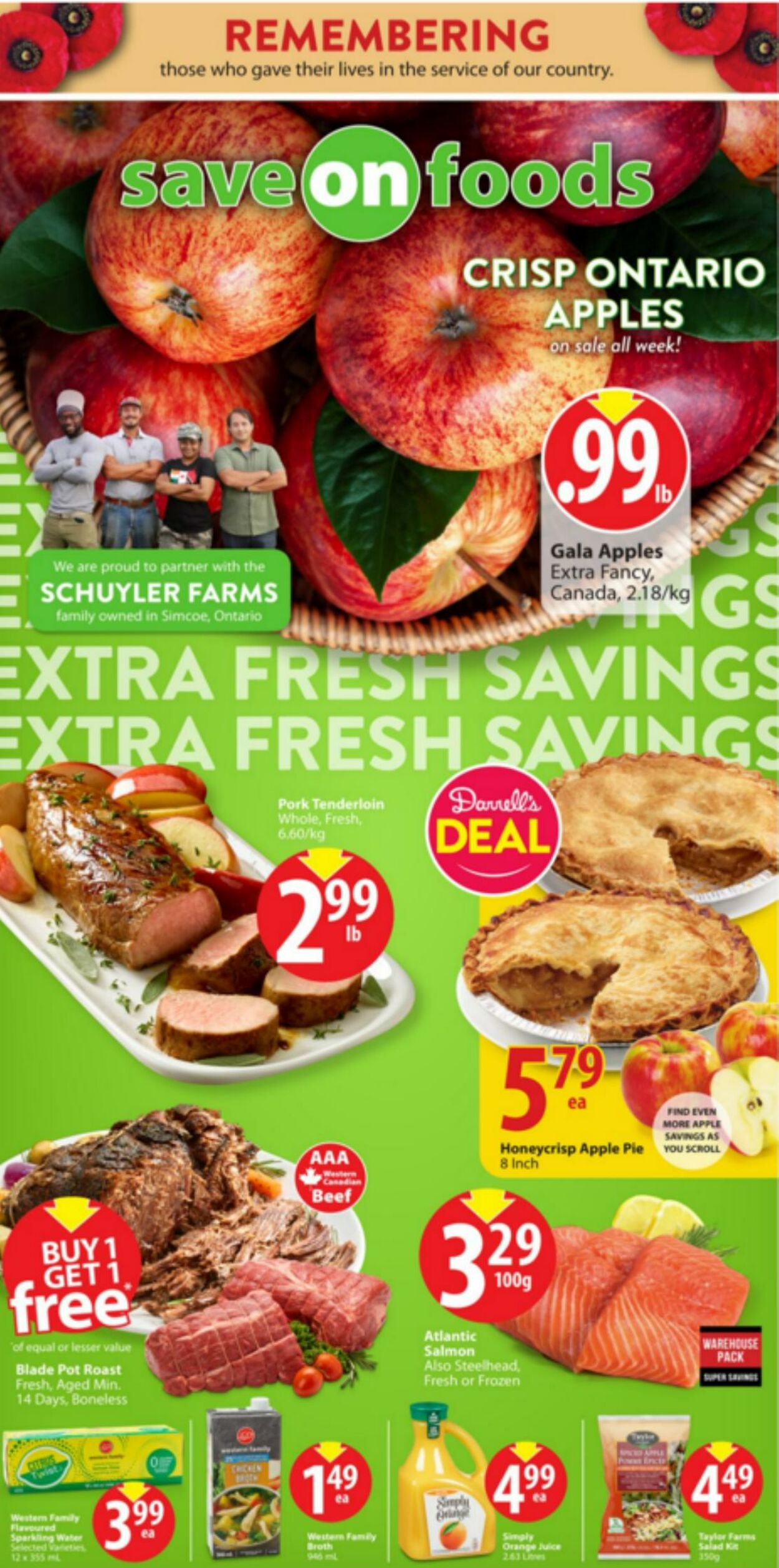 Flyer Save-On-Foods 09.11.2023 - 15.11.2023