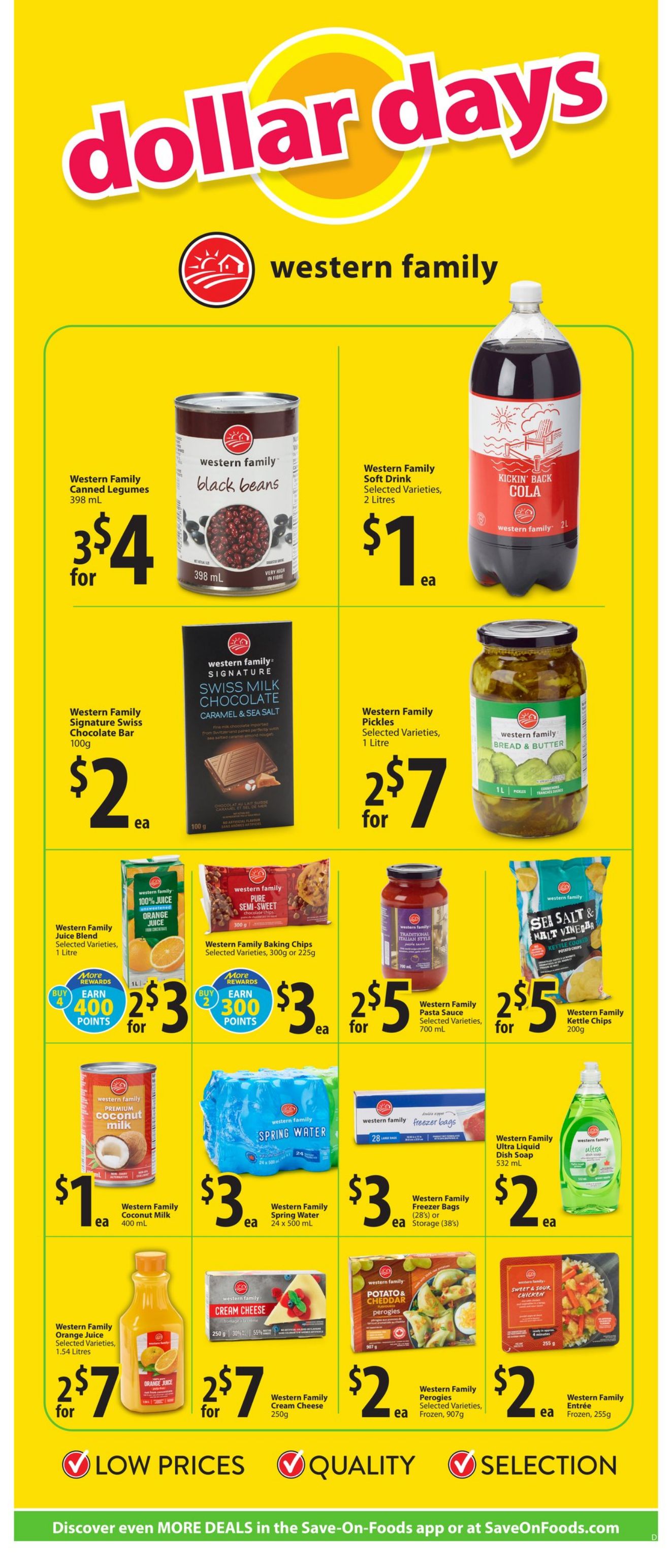 Flyer Save-On-Foods 13.04.2023 - 19.04.2023