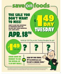 Flyer Save-On-Foods 25.05.2023 - 31.05.2023
