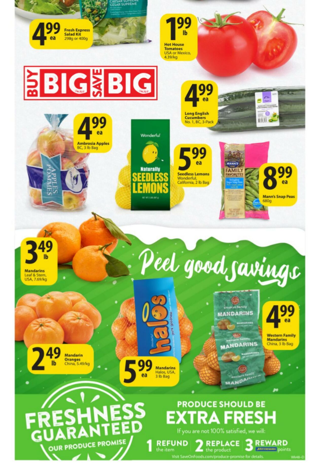 Flyer Save-On-Foods 30.11.2023 - 06.12.2023