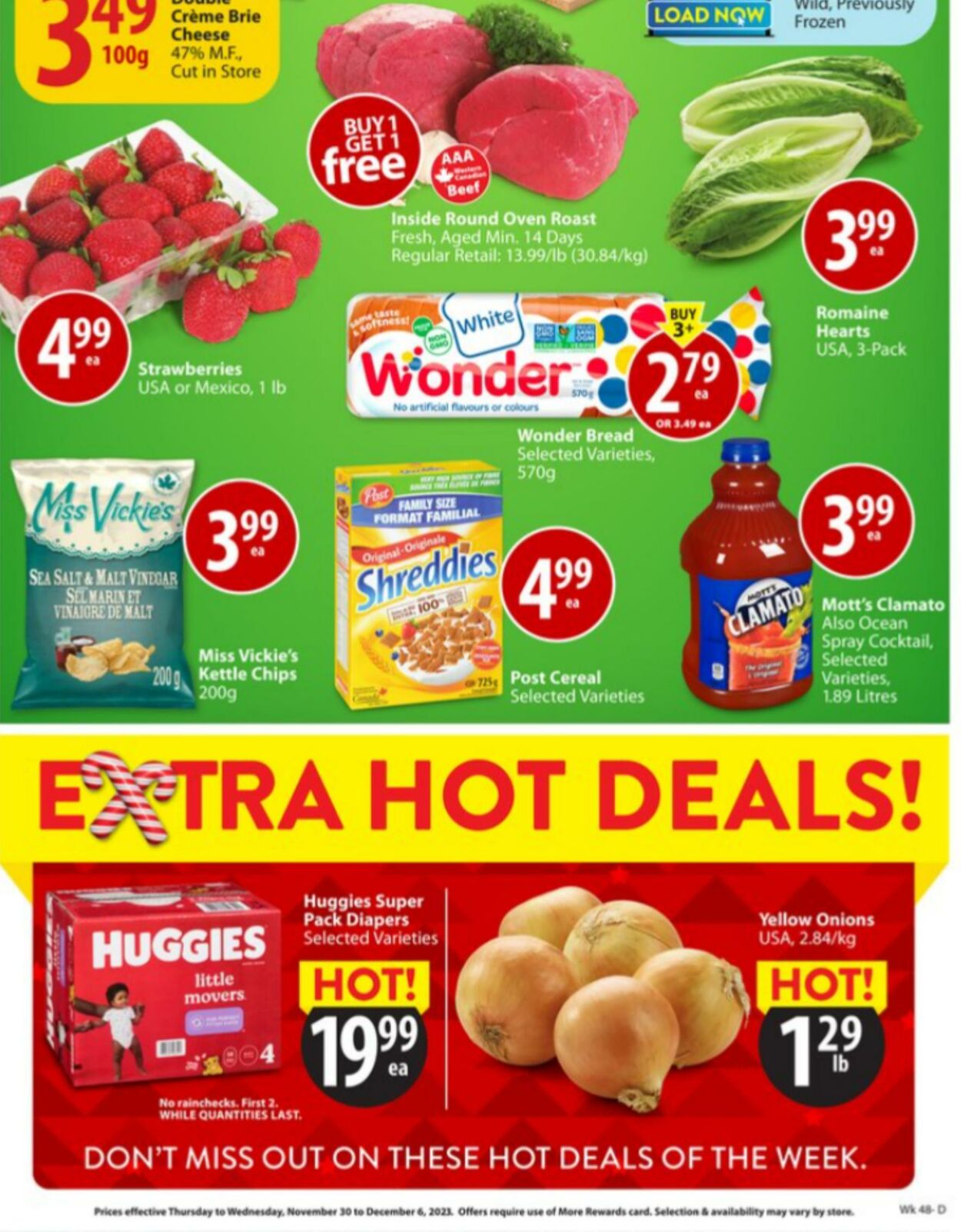 Flyer Save-On-Foods 30.11.2023 - 06.12.2023