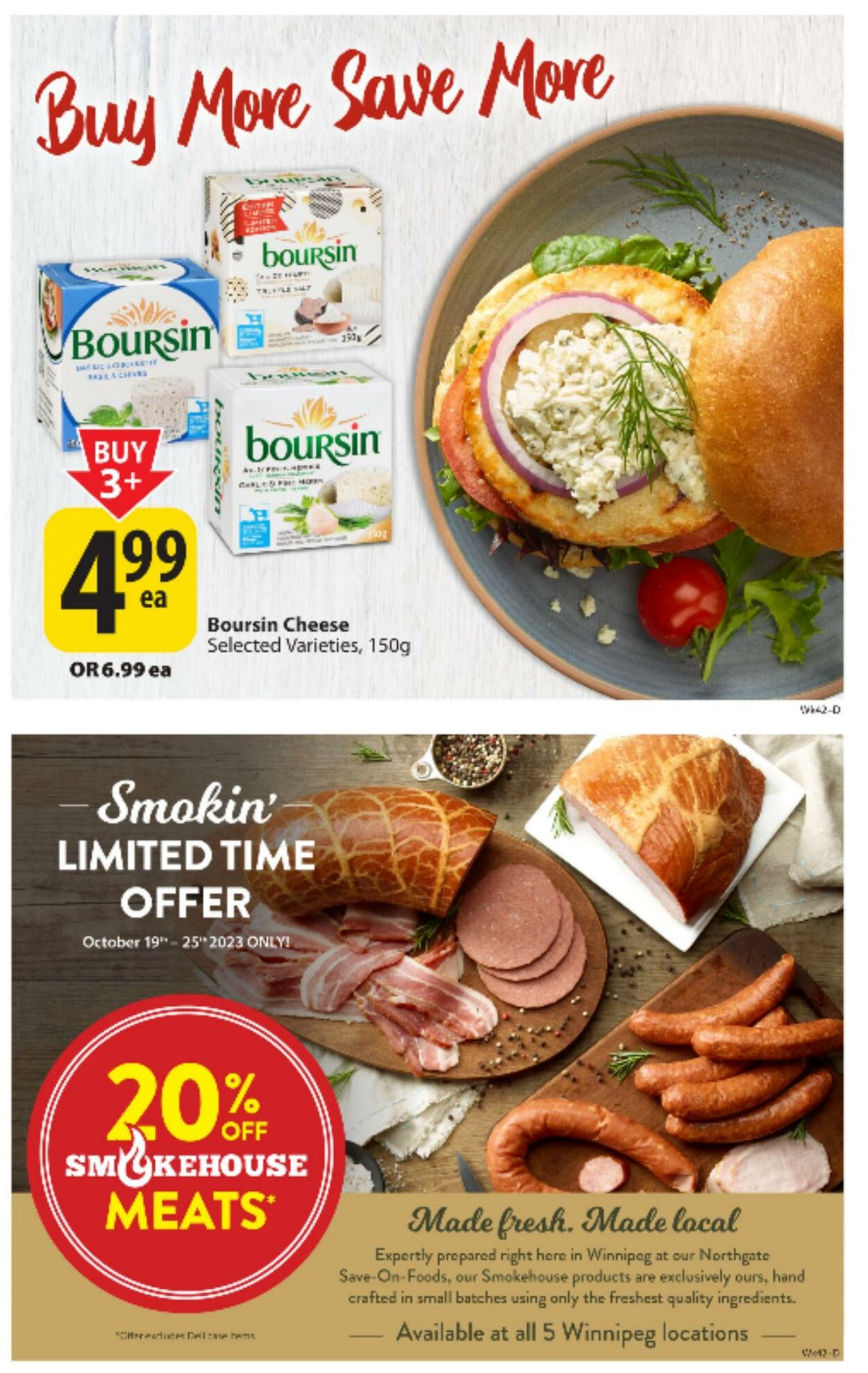 Flyer Save-On-Foods 19.10.2023 - 25.10.2023