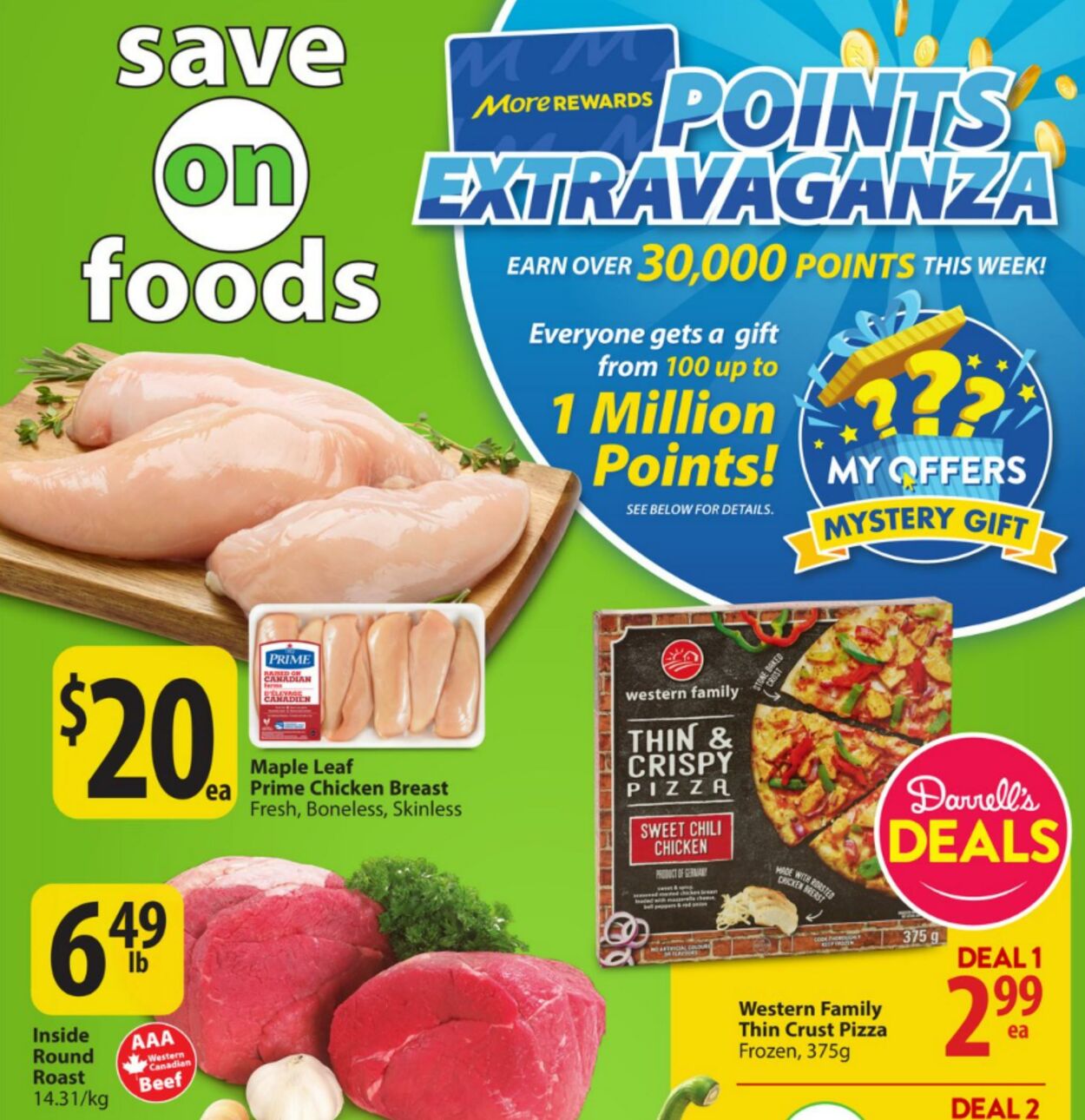 Flyer Save-On-Foods 19.10.2023 - 25.10.2023