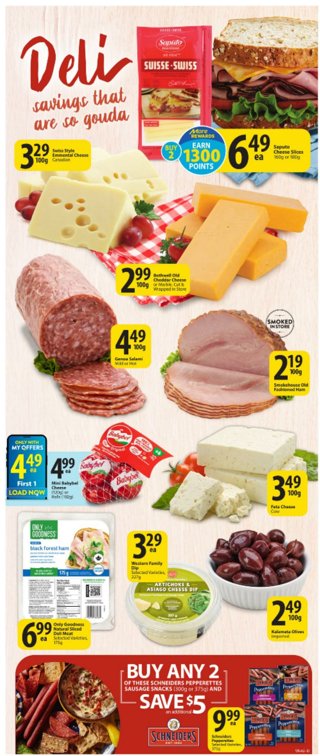 Flyer Save-On-Foods 19.10.2023 - 25.10.2023