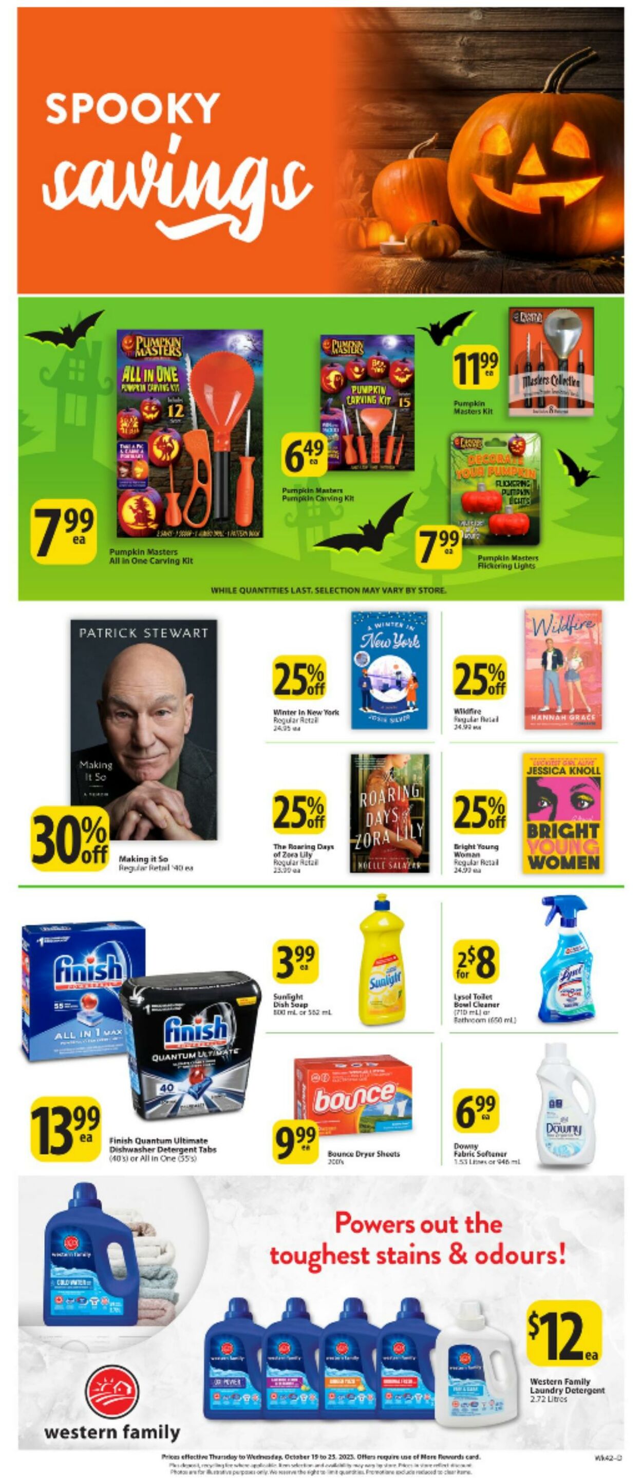 Flyer Save-On-Foods 19.10.2023 - 25.10.2023