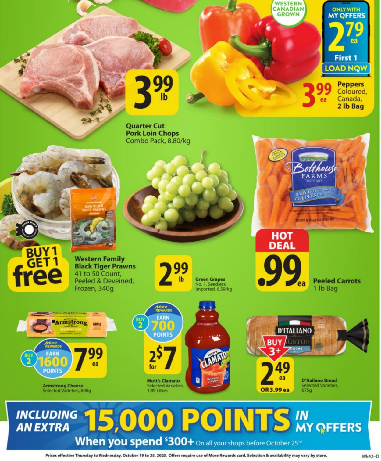 Flyer Save-On-Foods 19.10.2023 - 25.10.2023