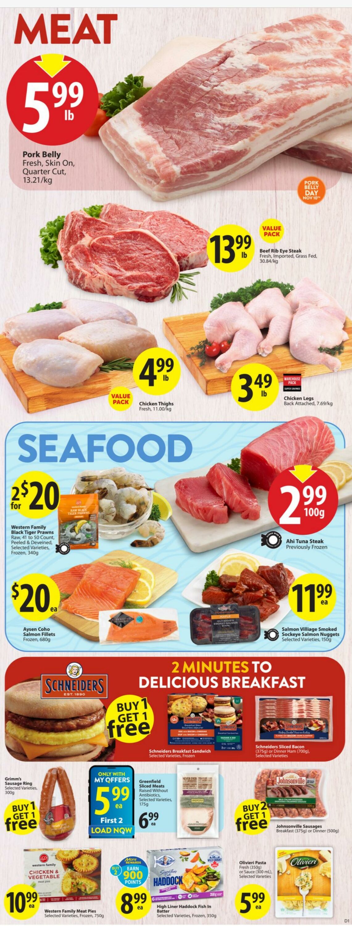 Flyer Save-On-Foods 07.11.2024 - 13.11.2024