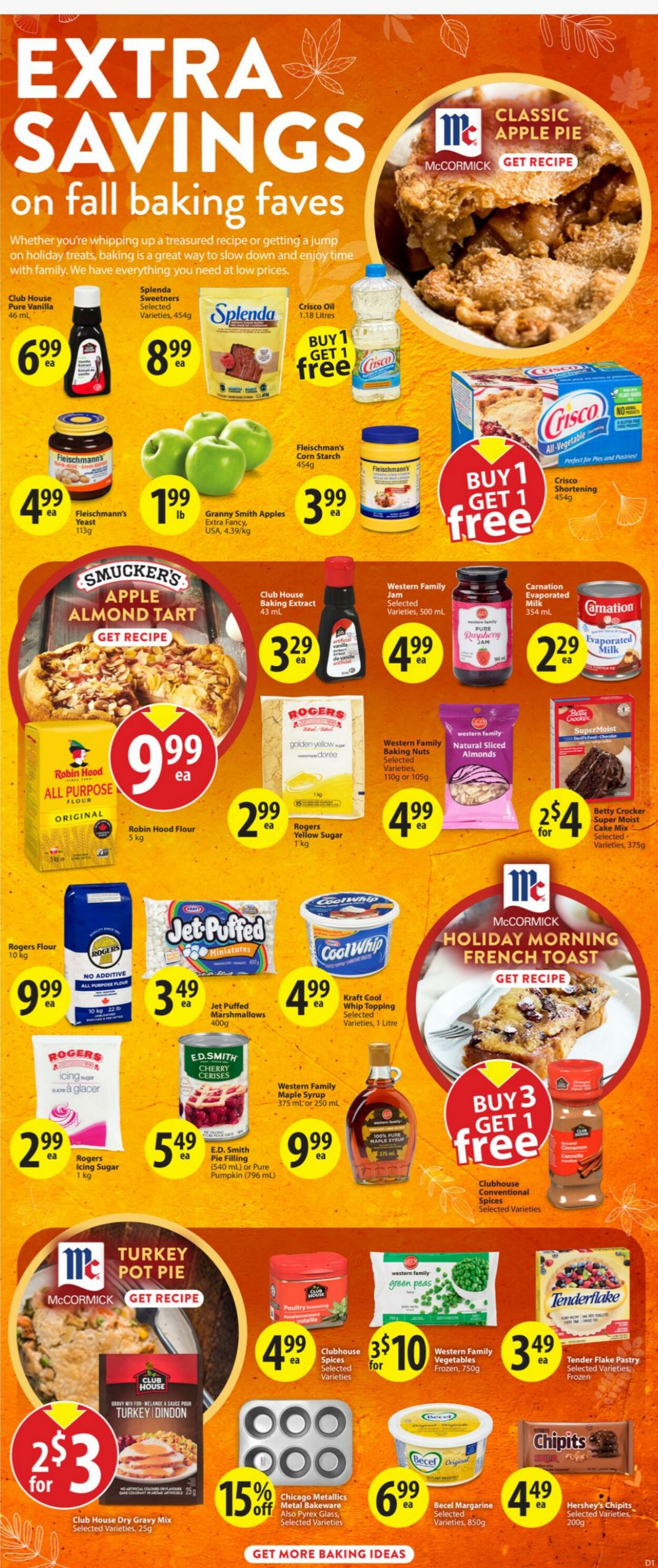 Flyer Save-On-Foods 07.11.2024 - 13.11.2024