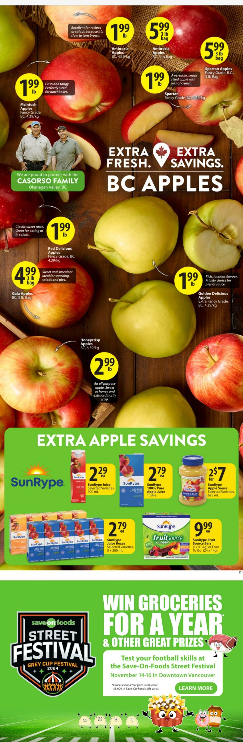 Flyer Save-On-Foods 07.11.2024 - 13.11.2024