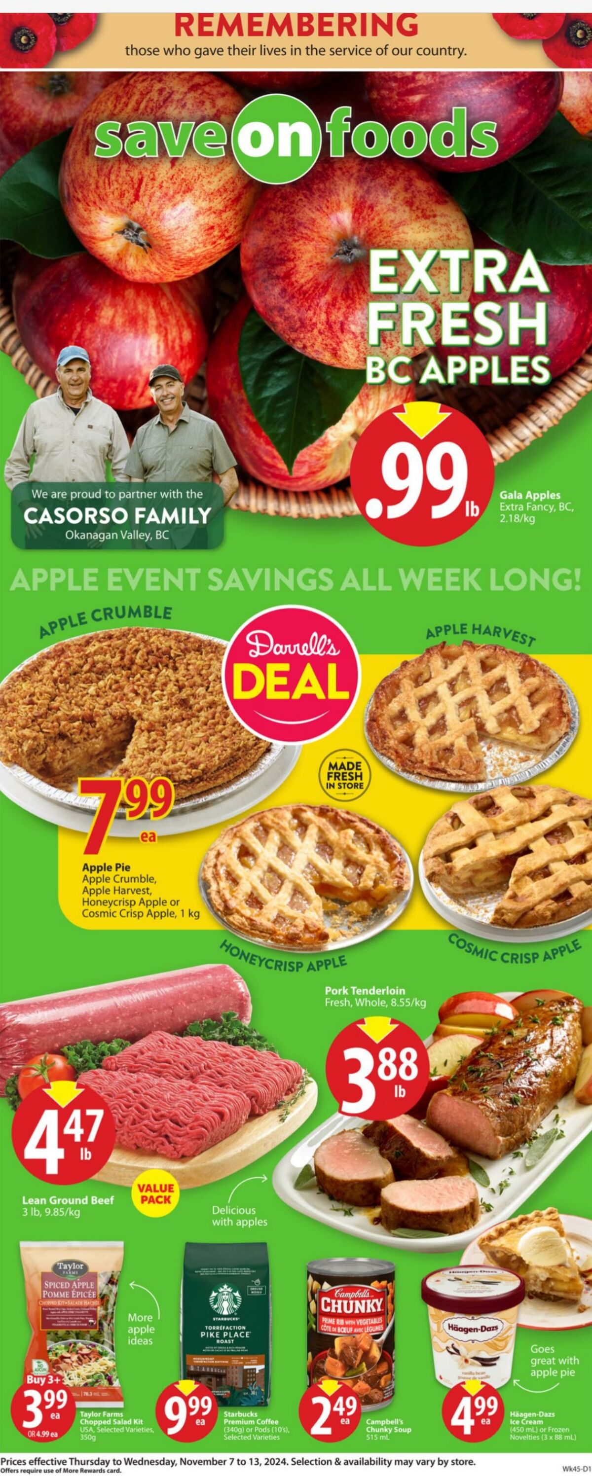 Flyer Save-On-Foods 07.11.2024 - 13.11.2024