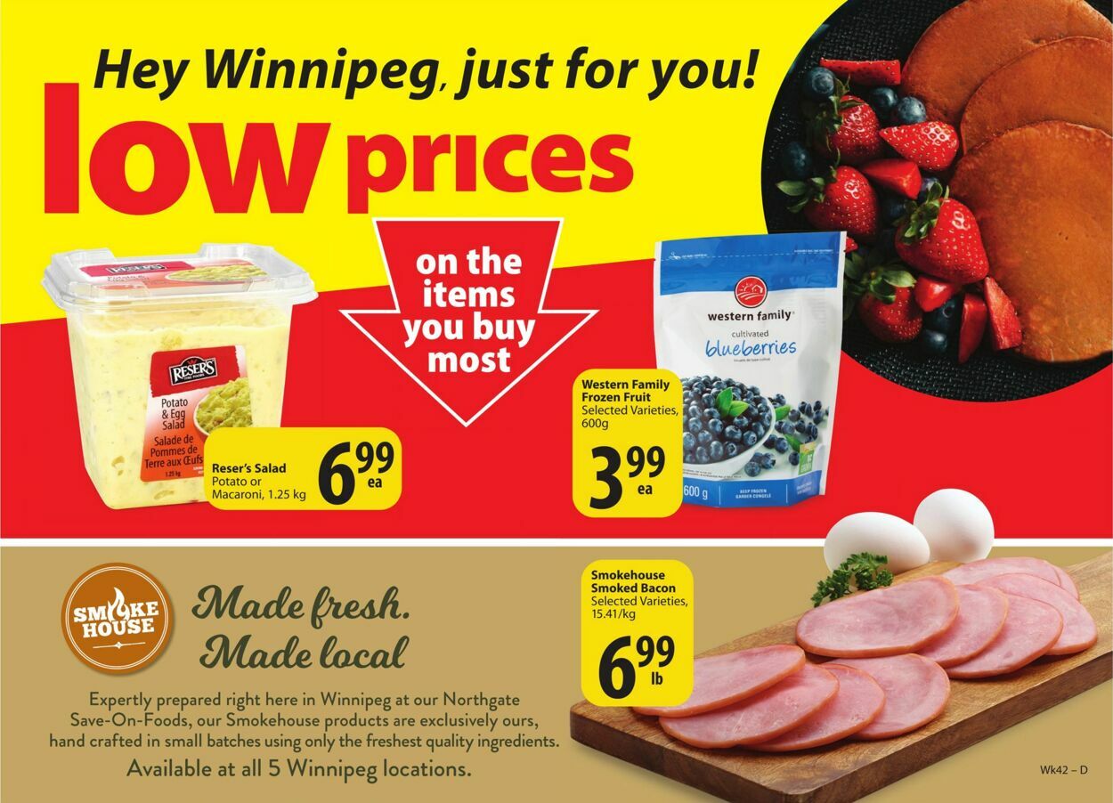 Flyer Save-On-Foods 13.10.2022 - 19.10.2022