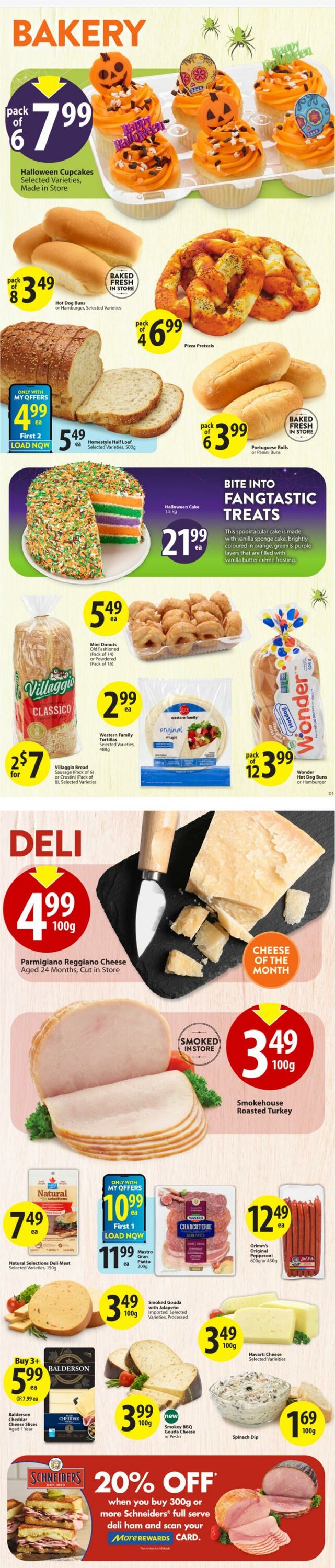 Flyer Save-On-Foods 24.10.2024 - 30.10.2024