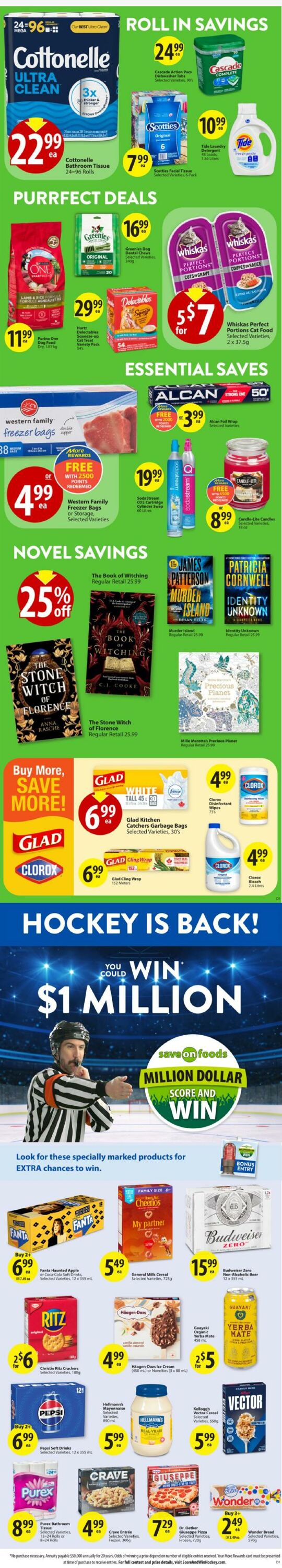 Flyer Save-On-Foods 24.10.2024 - 30.10.2024