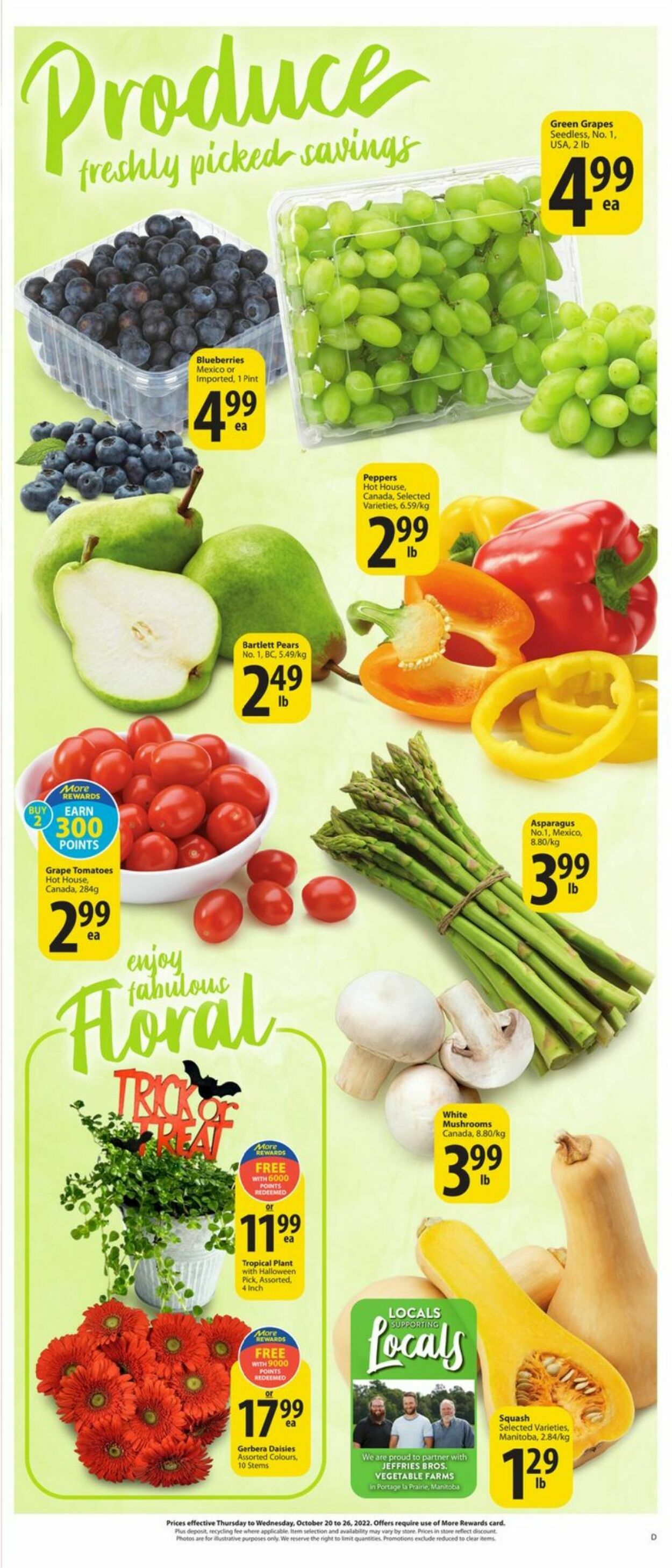 Flyer Save-On-Foods 20.10.2022 - 26.10.2022