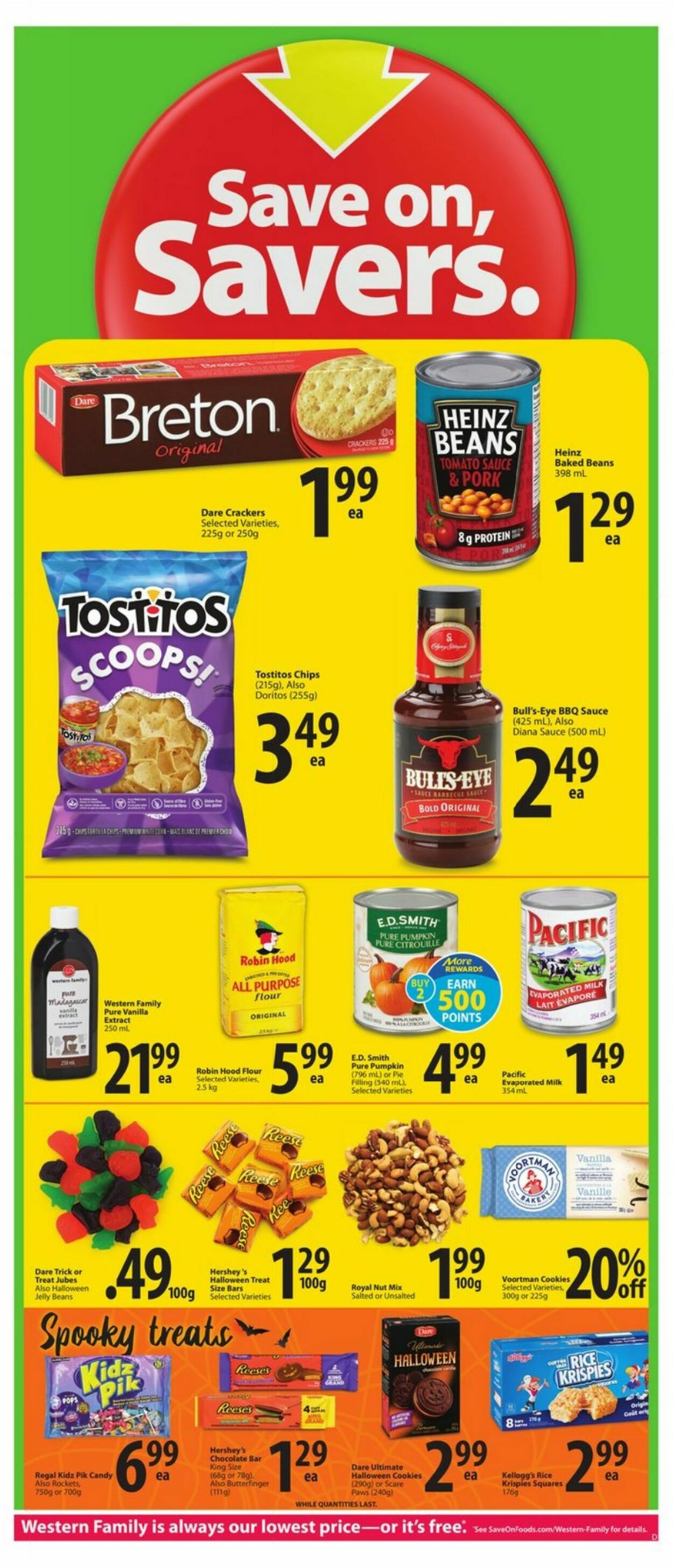 Flyer Save-On-Foods 20.10.2022 - 26.10.2022