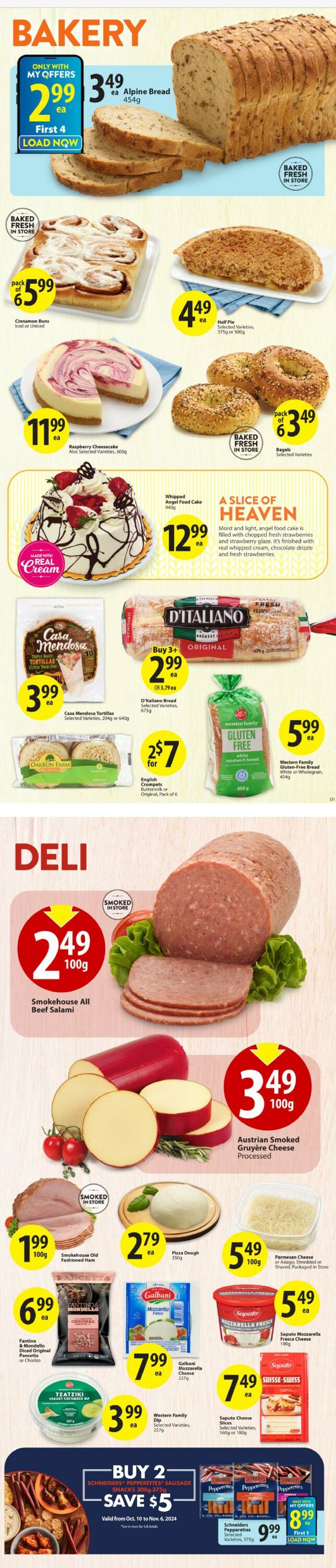 Flyer Save-On-Foods 17.10.2024 - 23.10.2024