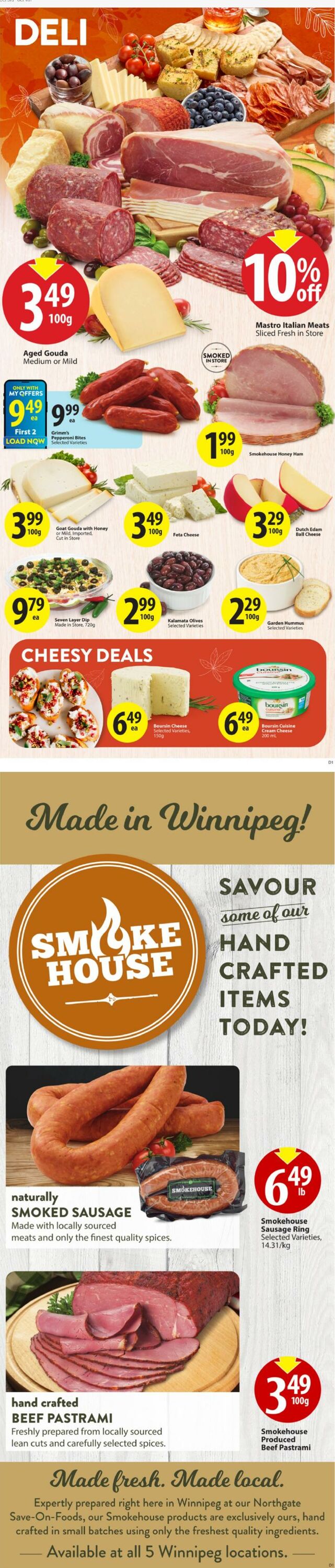 Flyer Save-On-Foods 10.10.2024 - 16.10.2024