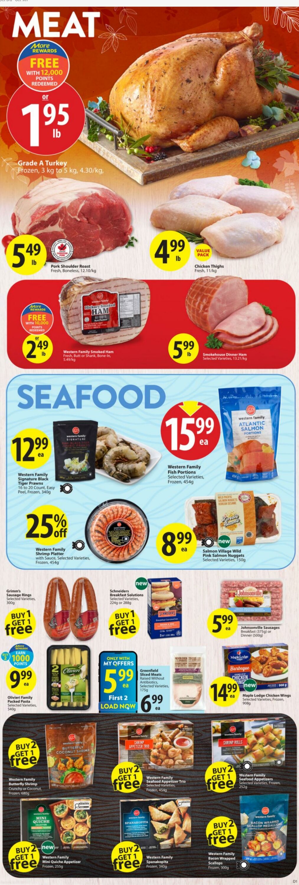 Flyer Save-On-Foods 10.10.2024 - 16.10.2024