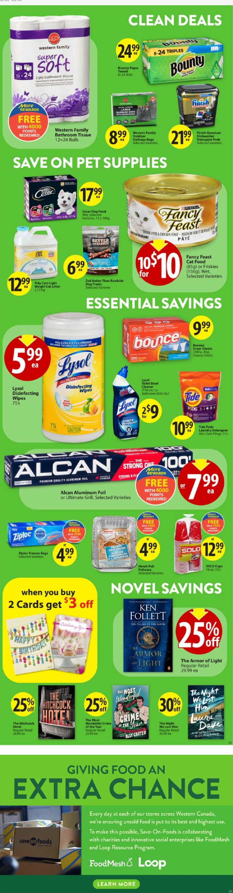 Flyer Save-On-Foods 10.10.2024 - 16.10.2024