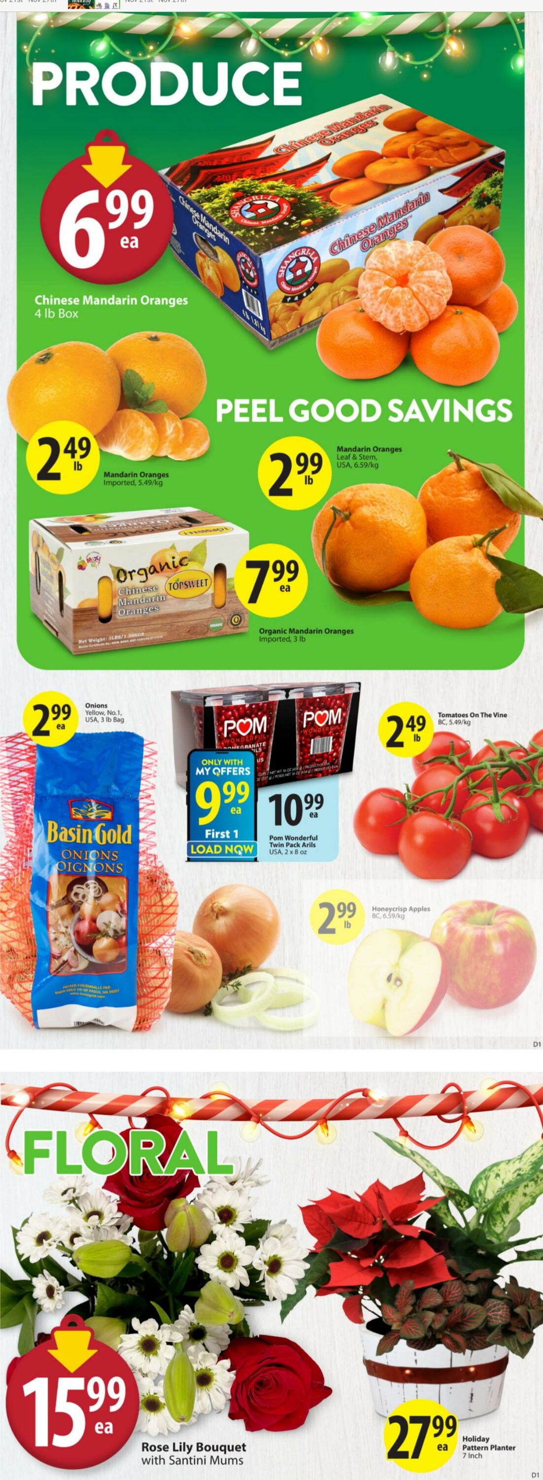 Flyer Save-On-Foods 28.11.2024 - 04.12.2024