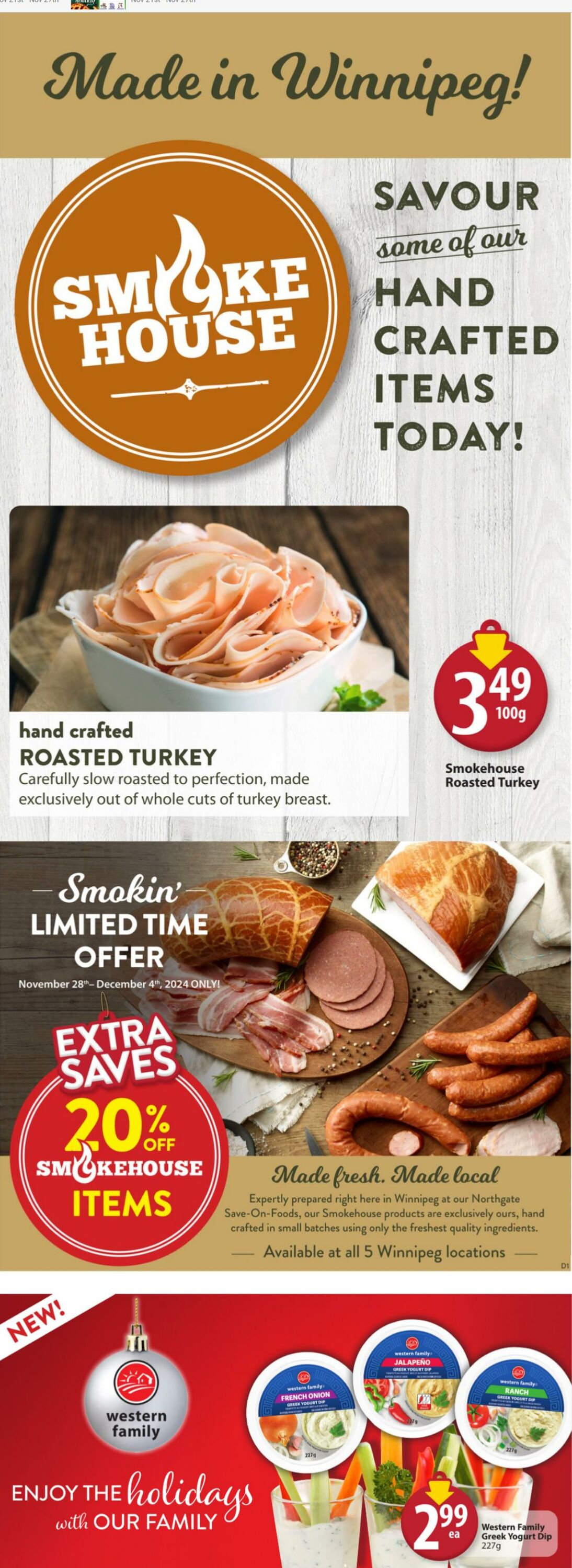 Flyer Save-On-Foods 28.11.2024 - 04.12.2024