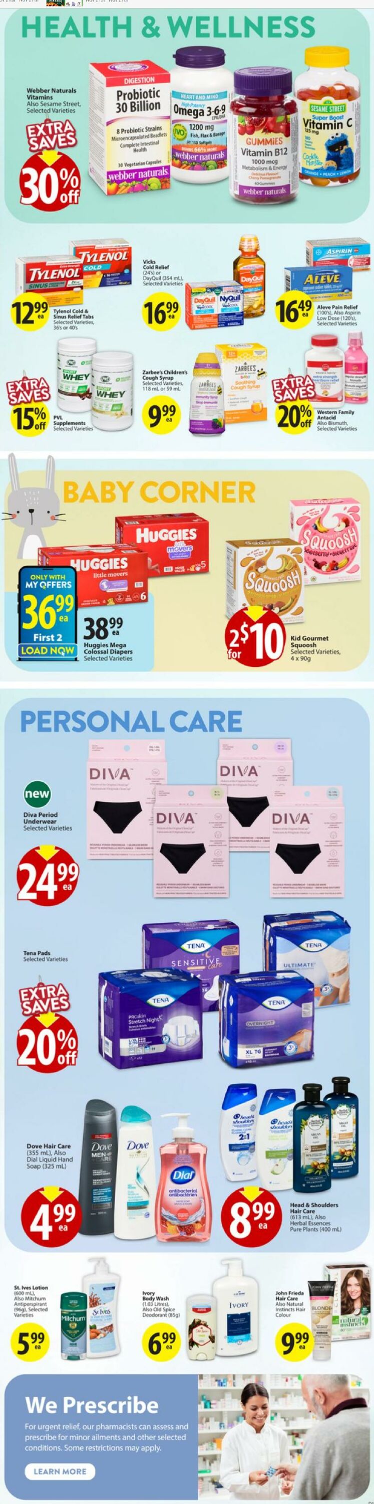 Flyer Save-On-Foods 28.11.2024 - 04.12.2024