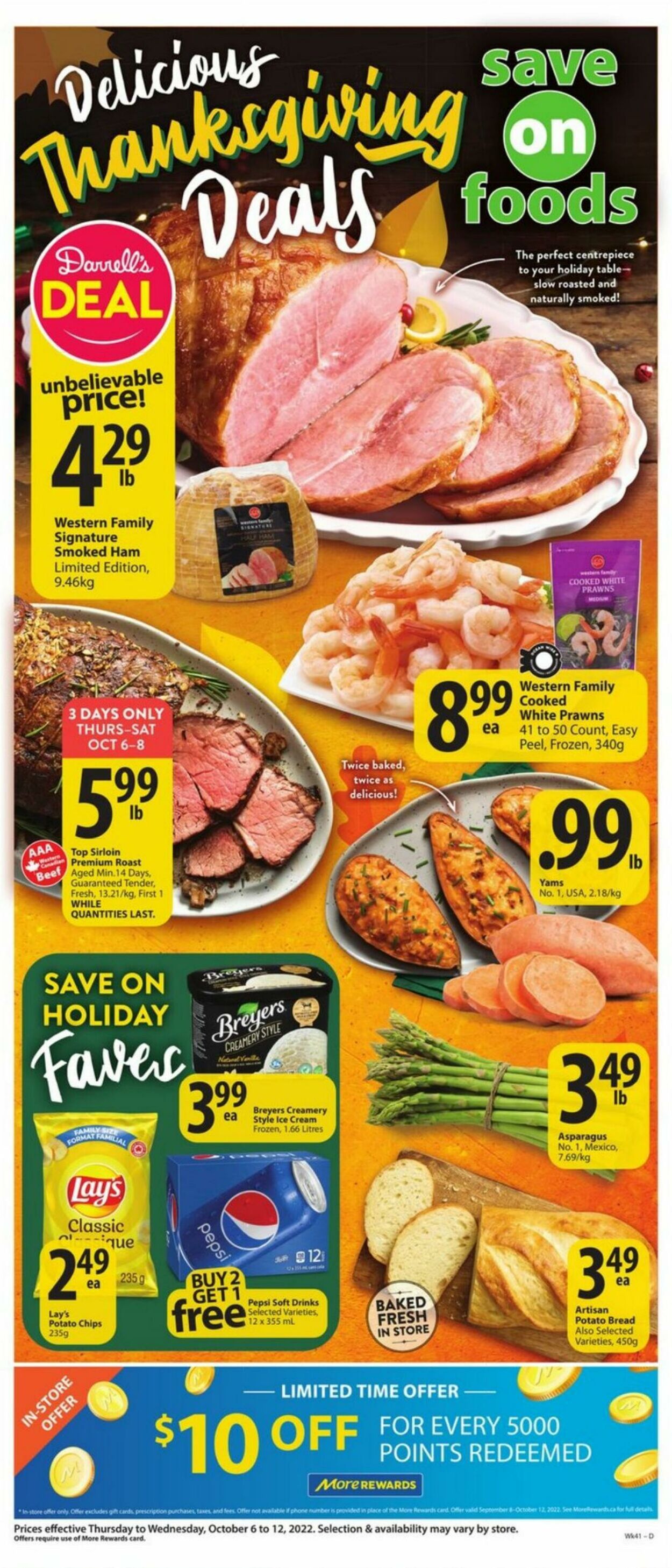 Flyer Save-On-Foods 06.10.2022 - 12.10.2022