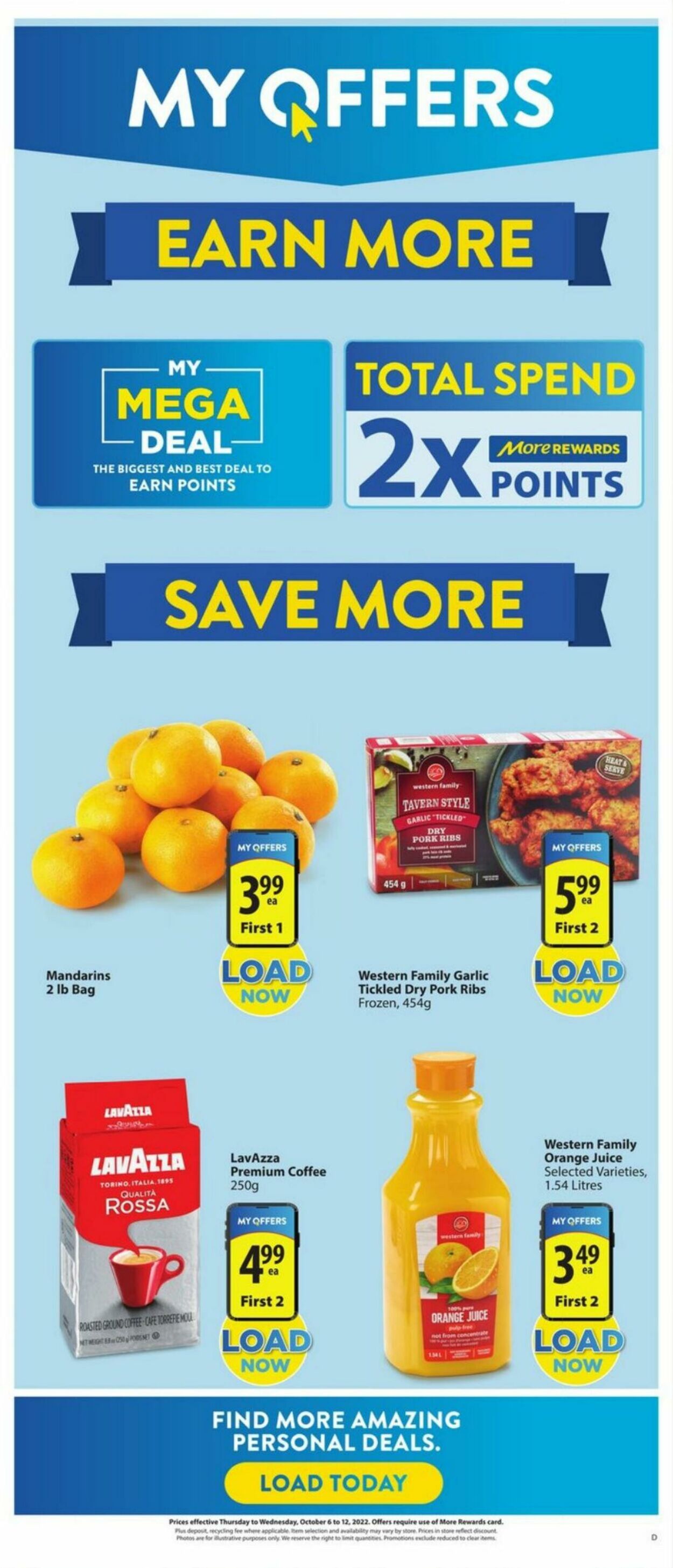 Flyer Save-On-Foods 06.10.2022 - 12.10.2022